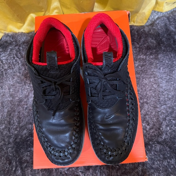 Men's Nike Solarsoft Woven Premium Moccasin Yeezy Black Snake - Pre worn - Picture 8 of 8